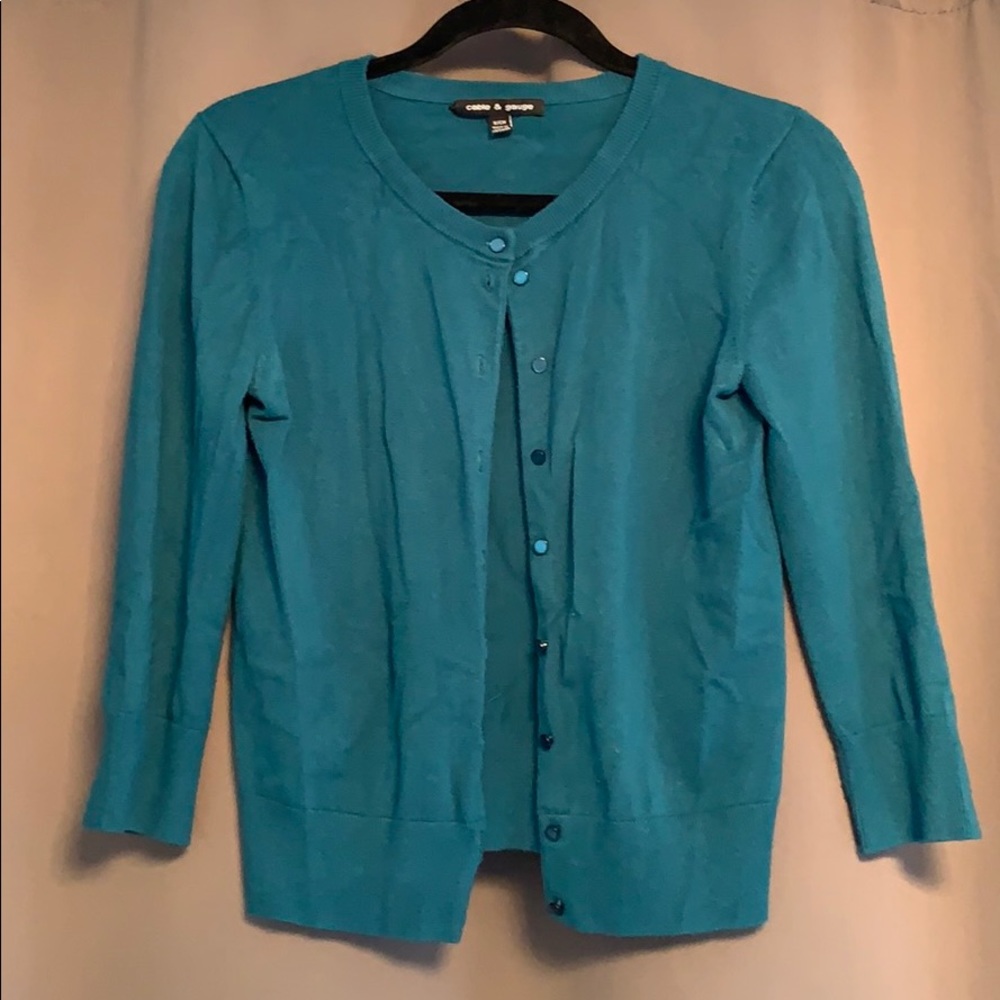Cropped cardigan